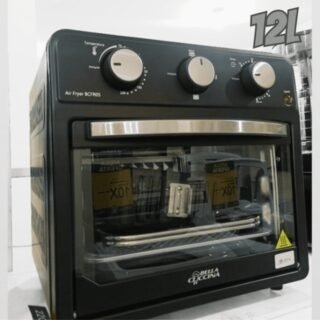 Fritadeira Air Fryer Bcfr05 Bella Cuccina 12l Preto Britânia