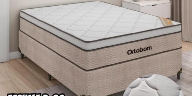 Colchão Casal Ortobom de Molas Ensacadas 30x138x188cm – New Ortotech