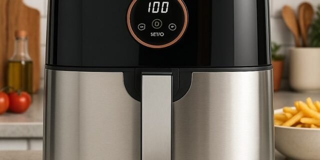 Fritadeira Oster Sem Óleo 2 em 1 Black, 4,8L, 110V