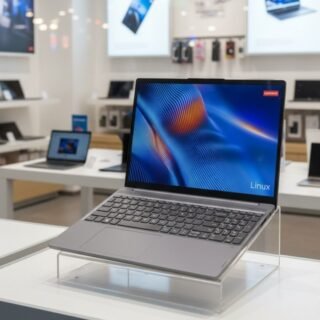 Notebook Lenovo IdeaPad Slim 3 15IRU10 Intel Core 3 100U 8GB 256GB SSD Linux 15.3″ – 83NUS00000 Luna Grey