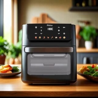 Air Fryer Oven Philco 11L 8 Funções Visor 1800W