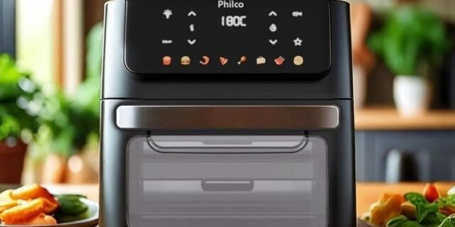 Air Fryer Oven Philco 11L 8 Funções Visor 1800W