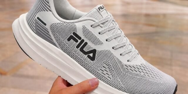 Tênis Fila Fastness Masculino Corrida Esportes Confortável