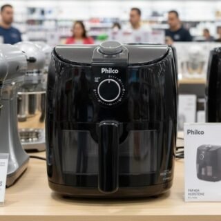 Air Fryer Philco 4L Revestimento Redstone 1500W PAF40A 127V