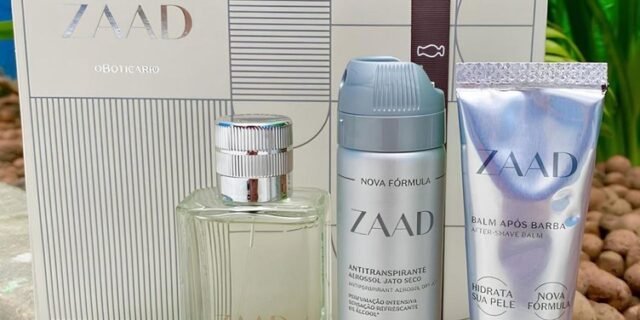 O Boticário Zaad Kit Presente 3 Itens
