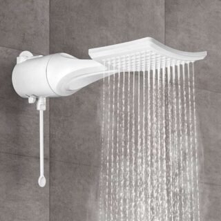 Chuveiro Lorenzetti Loren Shower Ultra Eletrônico Branco 7500W 220V