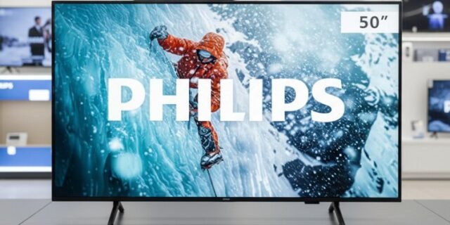 PHILIPS Smart TV, 50″ 4K, 50PUG7300