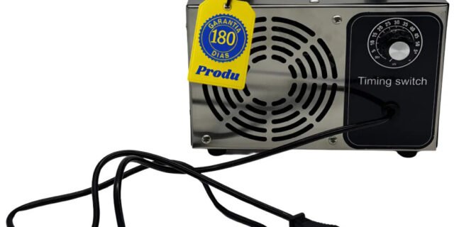 Maquina Gerador De Ozônio 60g 110/220v Sanitização Veicular