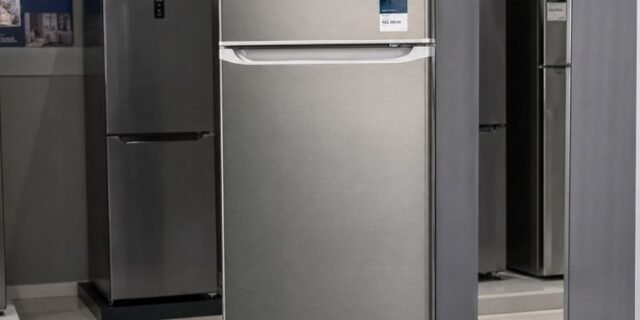 Geladeira Eos 240 Litros Duplex Inox Erv270ds 220v