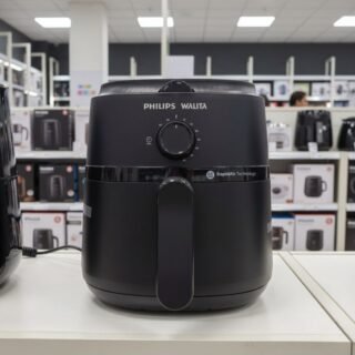 Fritadeira Airfryer Série 1000 XL, Philips Walita, 6,2 litros, Tecnologia RapidAir, Preta, 2 anos de garantia, 220v – NA130/09