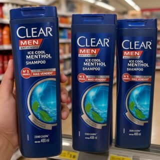 Clear Shampoo Men Anticaspa Ice Cool Menthol 400Ml