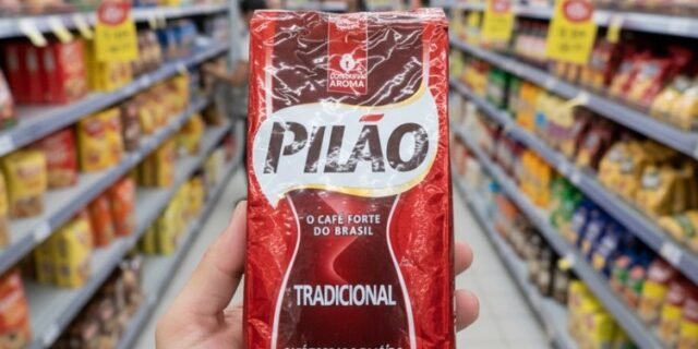 Café Pilão Torrado e Moído Tradicional Vácuo 250 gramas