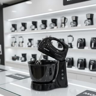 Batedeira Mondial Prática Black B-44 Com 3 Velocidades – Preta – 220v