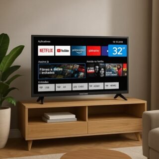 Smart Tv 32 Pol Hd Britânia B32kra