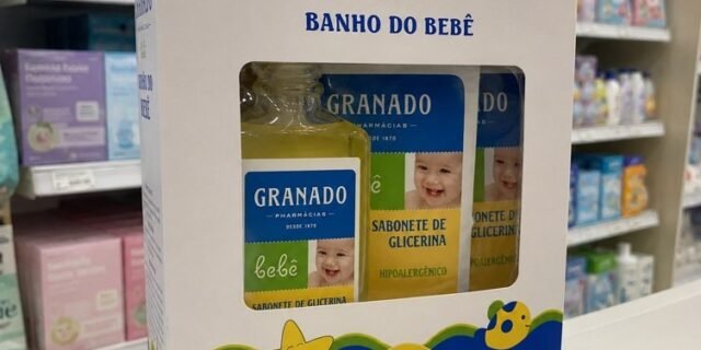 Kit Banho Bb Tradic, Granado
