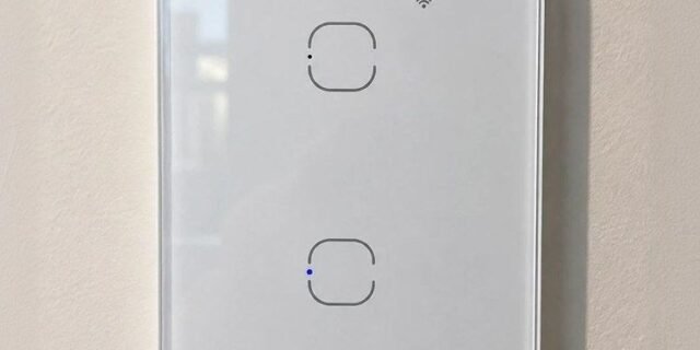 Interruptor Touch Inteligente 2 Teclas Eiw 1002 Intelbras Branco