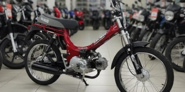 Mobilete Bikelete Moby 4 Tempos Marchas