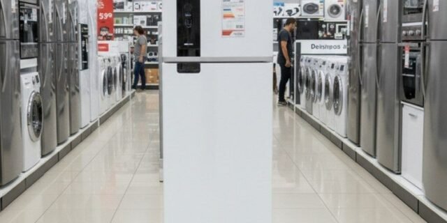 Regional Geladeira Brastemp Frost Free 385 Litros Duplex Branca – Brm46mb 110v