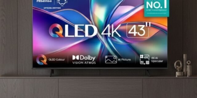 Hisense Smart TV UHD 4K QLED 43 Polegadas 43Q6QV