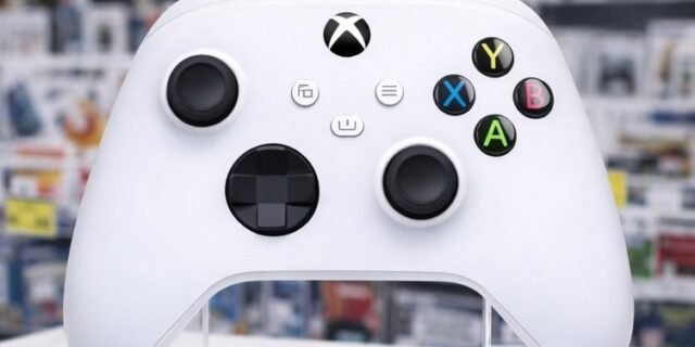Controle Sem Fio Microsoft Xbox – Branco
