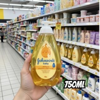 Johnson’s Baby Shampoo Para Bebê De Glicerina, 750ml (Frasco grandão)