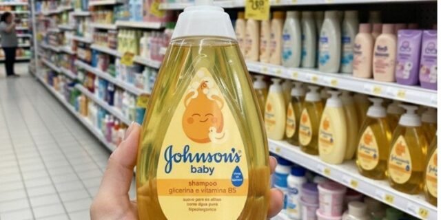 Johnson’s Baby Shampoo Para Bebê De Glicerina, 750ml (Frasco grandão)