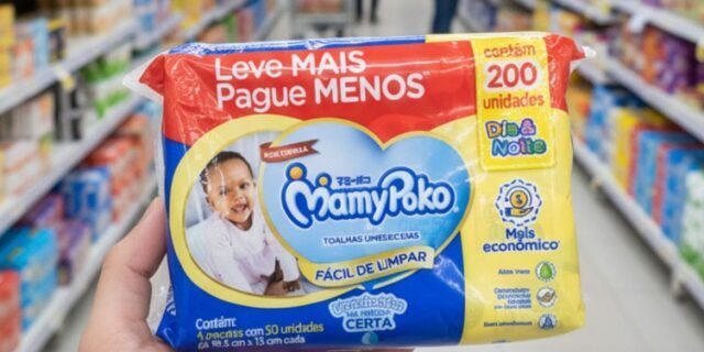 MamyPoko Lenços Umedecidos Dia&Noite 200 Unidades
