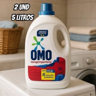 Sabão Líquido Omo Lavagem Perfeita 5L