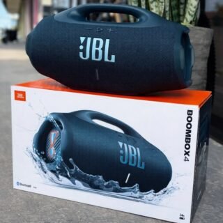 JBL, Caixa de Som, Boombox 4, Bluetooth, Som JBL Pro, AI Sound Boost, Graves Personalizáveis, Bateria de até 34h, IP68, Áudio Lossless – Preta
