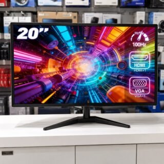Monitor Gamer LCD 20 Polegadas pc,1600×900 HD,Alto-falantes Integrados