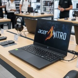 Notebook Acer Nitro V15 Anv15-41-r4q9 R77735hs Amd Ryzen 7 32gb 512gb Ssd Nvidia Rtx 4050 15.6” Fhd Led Ips 165hz Agpos