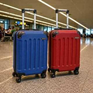 Mala De Viagem Bordo Mão Pequena 10kg Abs Cadeado 360