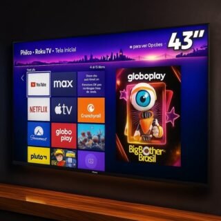 Smart Tv 43 Philco P43vik Roku Led Dolby Audio Wi-fi Hdmi Hdr Full Hd 110/220v