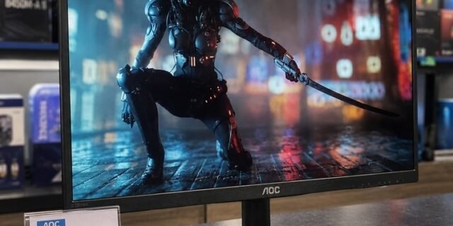 Monitor Gamer Aoc 21.5” Full Hd Gaming 120hz