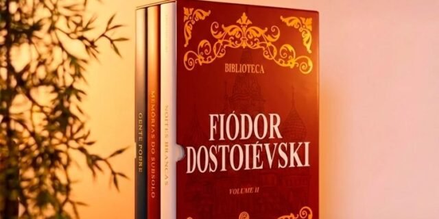 Biblioteca Dostoiévski Volume II – Box com 3 Livros – Edição de Luxo