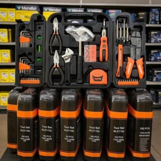 Sparta Maleta de ferramentas kit com 129 peças