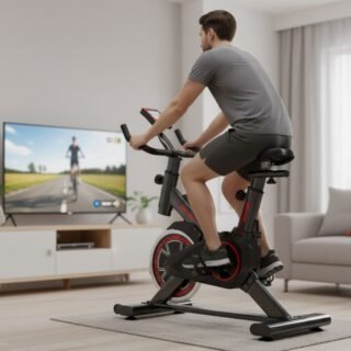 Bicicleta Ergométrica Meta Parts Spinning X11 Cor Preto/Vermelho