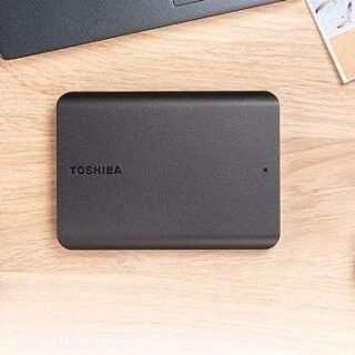 HD Externo Toshiba 2TB Canvio Basics Preto HDTB520XK3AA