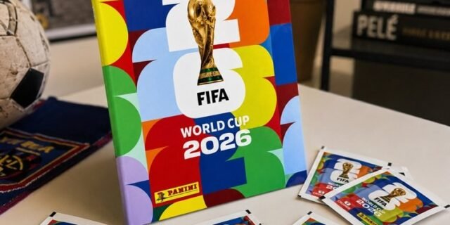 Kit Album Copa Do Mundo Fifa 2026 Capa Mole + 70 Figurinhas