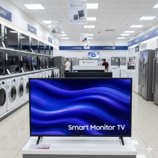 Samsung Smart Monitor TV 43″, HD, Plataforma Tizen