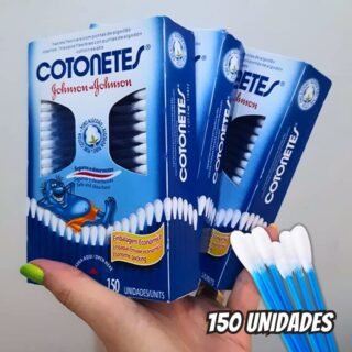 Cotonetes Hastes Flexíveis 150un