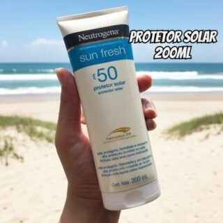 Neutrogena Sun Fresh Protetor Solar Corporal, FPS 50, 200ml