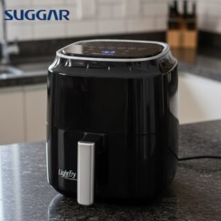 Fritadeira Light Fry Touch Control Preta Suggar
