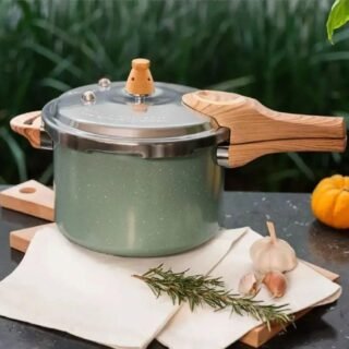 Panela De Pressão Brinox Indução Antiaderente Verde Botanika 4,2L
