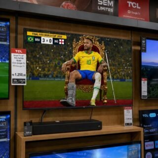 Smart TV 32″ TCL Full HD QLED 35S5K Google TV 2 HDMI