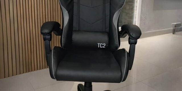 Cadeira Gamer Tgt Heron Tc2, Preto, Tgt-hrtc-bl03
