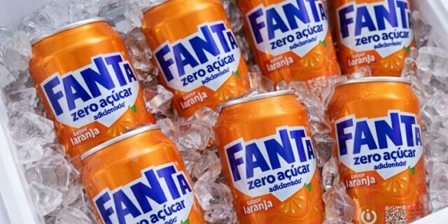 Pack de Fanta Laranja Zero lata 350ml 6 unidades