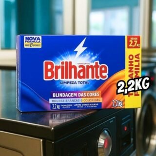 Brilhante Limpeza Total – Sabão Em Pó 2 2Kg