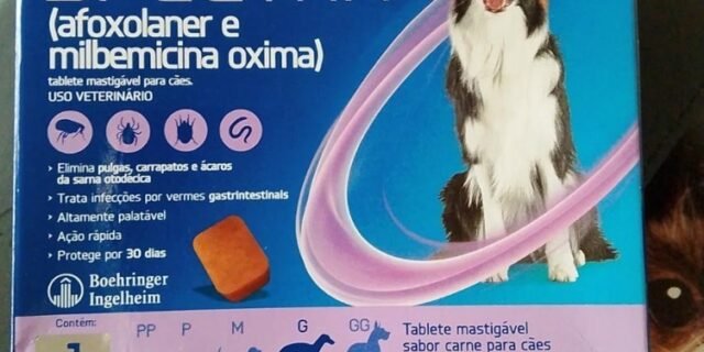 NexGard SPECTRA Antipulgas e Vermífugo para Cães de 15,1 a 30kg – 1 tablete