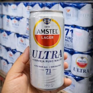 Amstel Ultra Cerveja Puro Malte, Pack 12 Latas 269ml